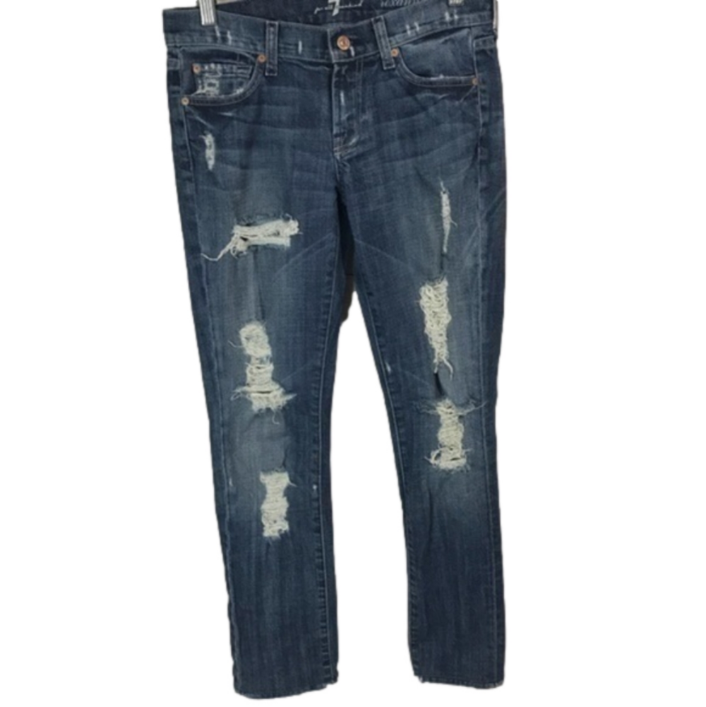 7 for all Mankind | Roxanne heavily distressed 26